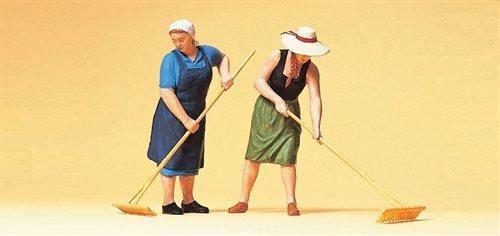 Preiser 63075 Bondekoner med river, Spor 1