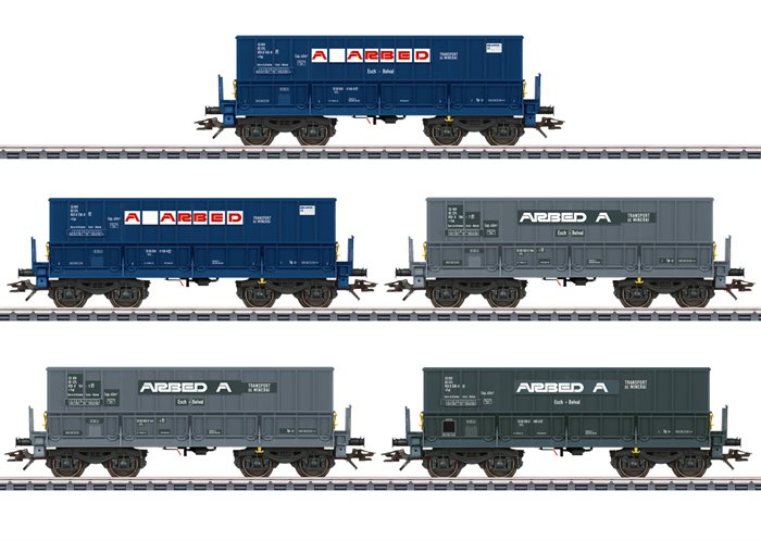 Märklin 48433 Malmvognssæt Minéralier, ep V