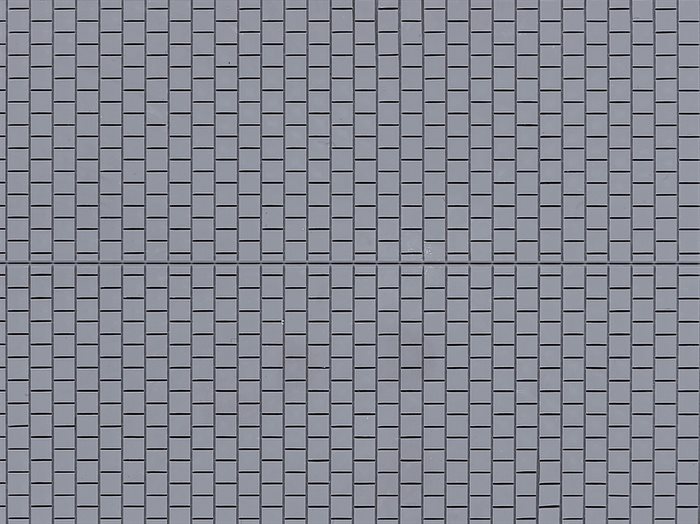 Auhagen 52423 Fortov, grå plastic, 100 x 200 mm