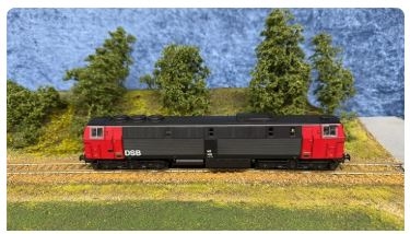 McK 5314DCS DSB MZ 1416, Rød/Sort, DC SOUND