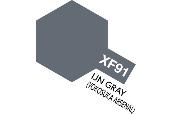 Tamiya XF 91 IJN GRAY (YOKOSUKA ARSENAL), 10 ml NYHED