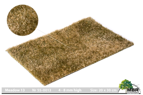 MBR 55-0013 Græsmåtte, Eng, 4-8 mm, str 20 x 30 cm