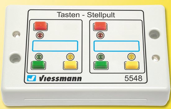 Viessmann 5548 Skiftepult til f.eks signaler med 3 funktioner med tilbagemelding