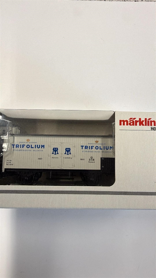 Märklin 4890.129 Trifolium Storkøbenhavns Mejerier reklamevogn, H0