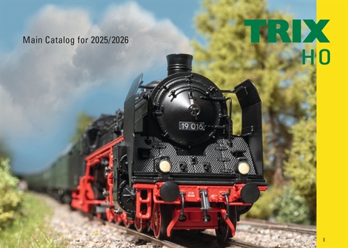 Trix 19713 Katalog 2025/2026, engelsk udgave, H0
