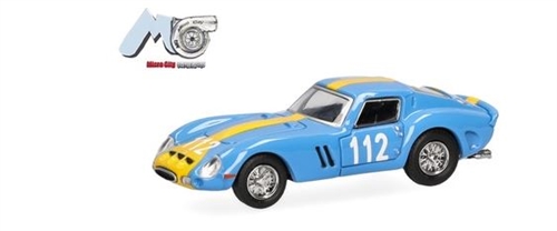 MC00058 Ferrari 250 GTO "112", blå, H0