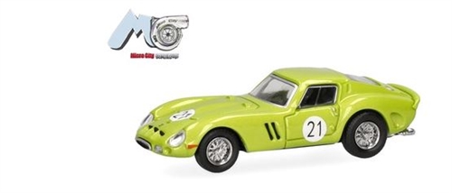 MC00059 Ferrari 250 GTO "21", grøn H0