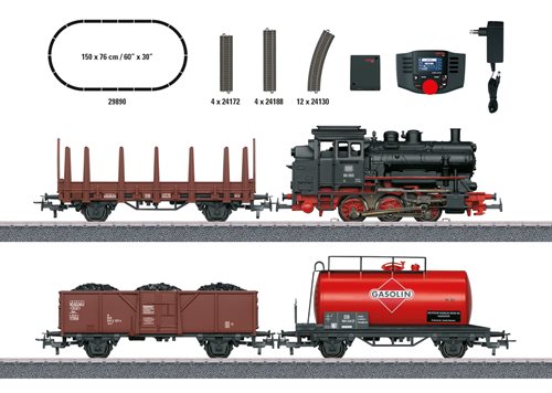 Märklin 29890 Digitalt startsæt "Godstog med  BR 89.0" ep III