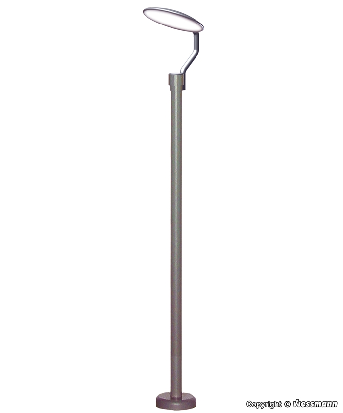 Viessmann 6025 Gadelampe, Avantgarde, varmhvid, LED. H0