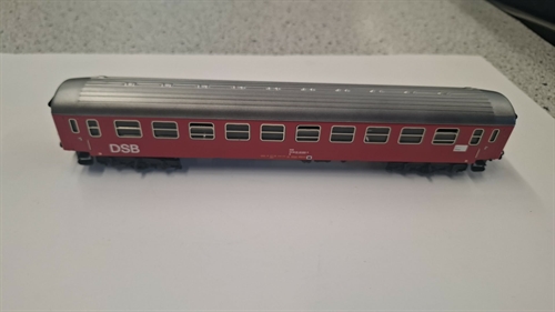 Märklin 4045 D-togvogn Rød (BRUGT)