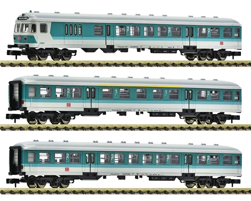 Fleischmann 6260090 3-delt sæt (1): Pendlervogne, DB AG