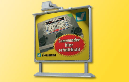 Viessmann ‎6336 H0 Reklameskilt med LEd-lys
