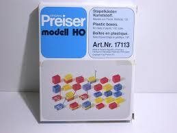 Preiser 17113 Stabelkasser H0