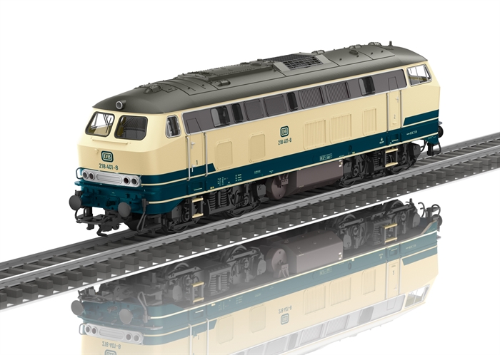Trix 22431 Diesel lokomotiv klasse 218, ep IV, KOMMENDE NYHED 2024