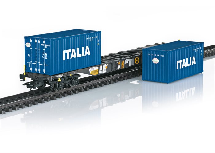 Märklin 47460 Containerbærevognssæt Sgns, AAE, ep VI