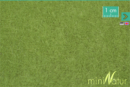 Mini Natur 711-21 Græsmåtte, langt græs, forår, 25 x 31,5 cm