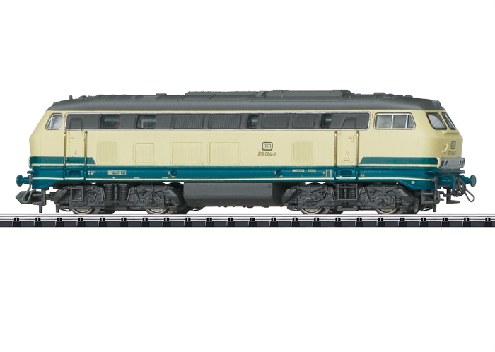Minitrix 16254 Diesel lokomotiv klasse 215, ep IV, KOMMENDE NYHED 2024
