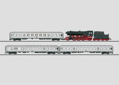 Märklin 26543 Komplet togsæt med damplokomotiv Baureihe 23, DB, ep IV