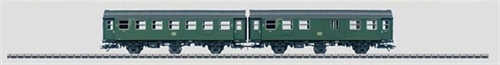 Märklin 00770-11  2. Klasse B3yg-54 ombygningsvogn og 2. Klasse ombygningsvogn med pakkerum BD3yg-54