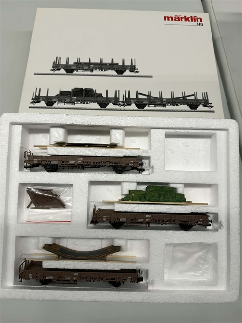 Märklin 46922 Tre-delt Kbs vognsæt, DSB, (BRUGT)