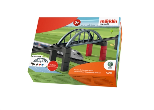 Märklin 72218 Märklin My World - Byggesæt, forhøjet jernbanebro