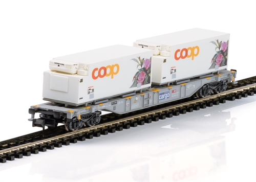 Minitrix 15494 Containervogn "coop®" ep VI, KOMMENDE NYHED 2024