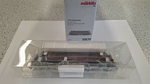 Märklin 39670 Diesellokomotiv række MY 1100 Danske Statsbaner (DSB) Epoke III Med lyd (BRUGT) 