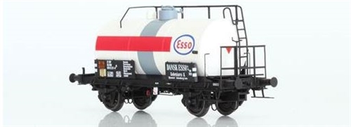 Dekas 871041 21 RIV 86 DSB 070 0 221-8, ESSO, hvid tank med rødt bånd, ca. 1972-80 