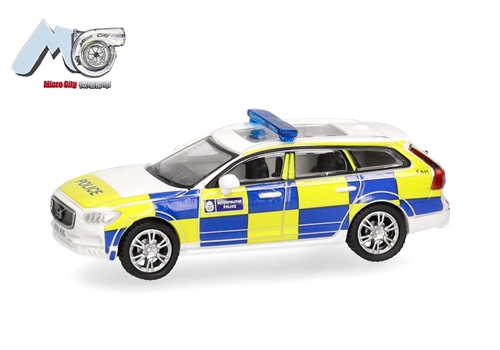 MC000022 Volvo V90 "Police England" (ca. 2017) (Storbritannien), H0