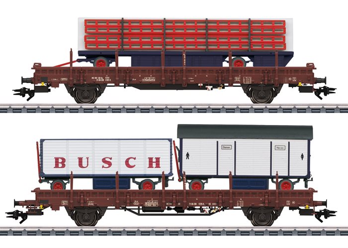 Märklin 45042 Godsvognssæt Zirkus Busch, ep III