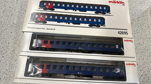 Märklin 42695 Personvognssæt, DSB (BRUGT)