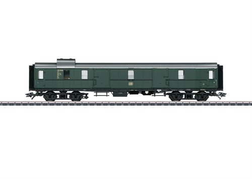 Märklin 42264 4 akslet pakke og stykgodsvogn type Pw4ü "Hechtwagen" ep III