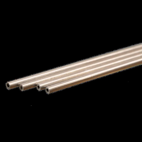 K&S Metal 9801 Aluminium Rør 4 stk 2mm x 0,45mm x 300mm 