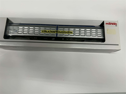 Märklin 48056 Skydevægsvogn, Transwaggon, (BRUGT)
