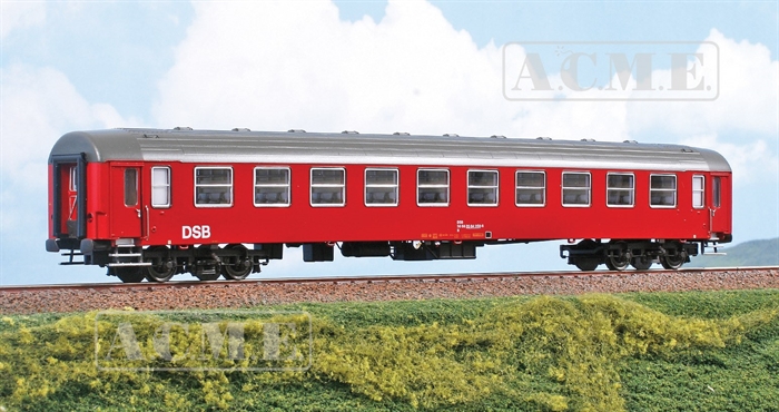 A.C.M.E. 52183 DSB B 50 86 20-84 050-8 kupé vogn, H0
