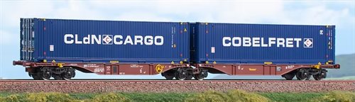 A.C.M.E 40383 Sggrsss da 90´ TOUAX COBELFRET & CLdN Cargo