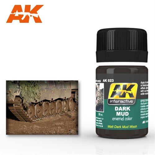 AK023 Mørk mudder effekt