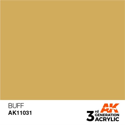 AK11031 Akryl maling, 17 ml, buff - standard