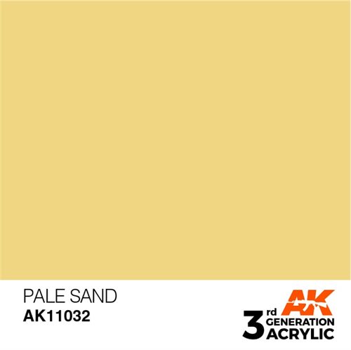 AK11032 Akryl maling, 17 ml, pale sand - standard