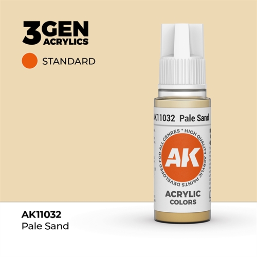 AK11032 Akryl maling, 17 ml, bleg sand - standard