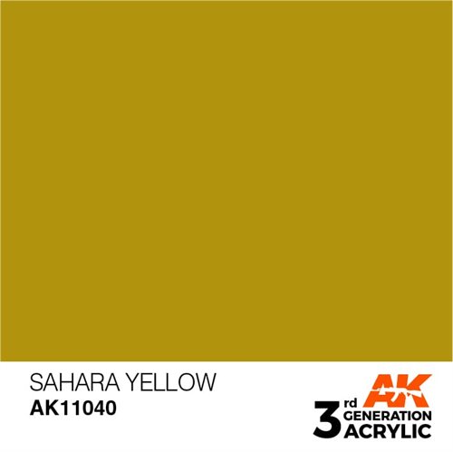 AK11040 Akryl maling, 17 ml, sahara gul - standard