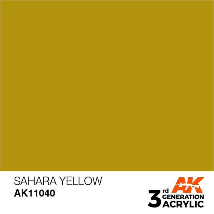 AK11040 Akryl maling, 17 ml, sahara gul - standard