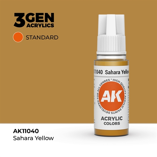 AK11040 Akryl maling, 17 ml, sahara gul - standard