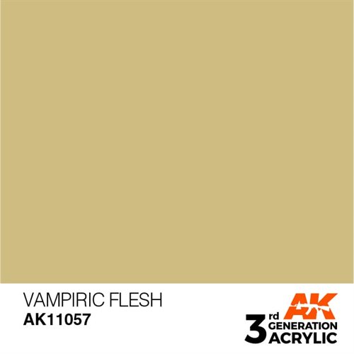 AK11057 Akryl maling, 17 ml, vampyrisk hud - standard