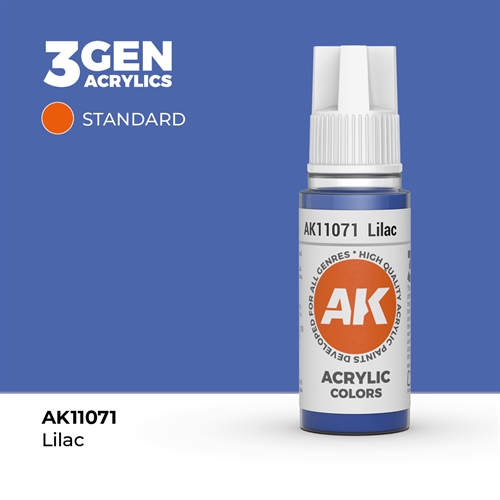 AK11071 Akryl maling, 17 ml, lilla - standard