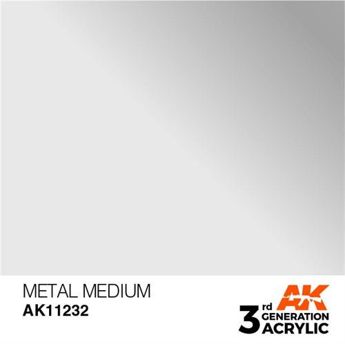 AK11232 Akryl maling, 17 ml, metal medium - auxiliary