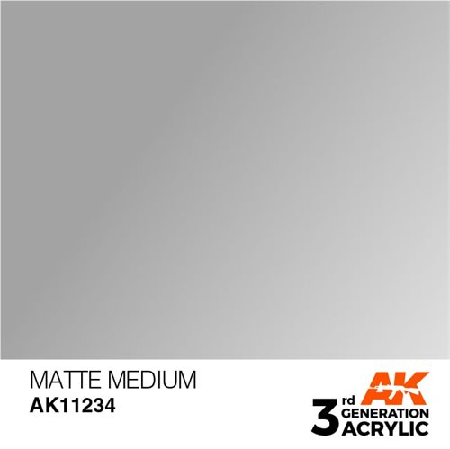 AK11234 Akryl maling, 17 ml, mat medium - auxiliary