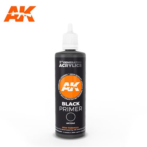 AK11242 Black primer, 100 ml
