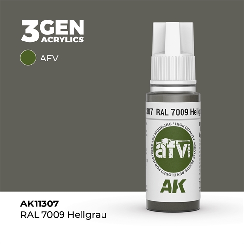 AK11307 RAL 7009 Lys grå– AFV, 17 ml