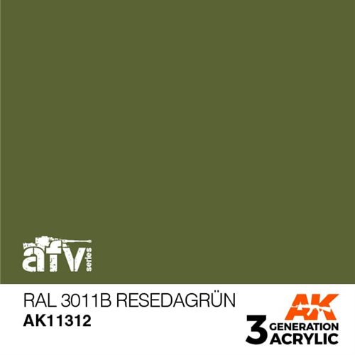 AK11312 RAL 6011B RESEDAGRÜN – AFV, 17 ml